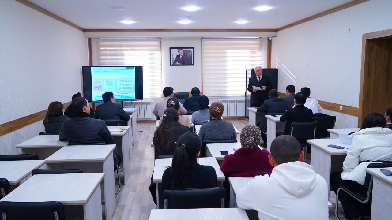 Jizzax Sambhram universitetida professor-o‘qituvchilar uchun malaka oshirish seminari tashkil etildi