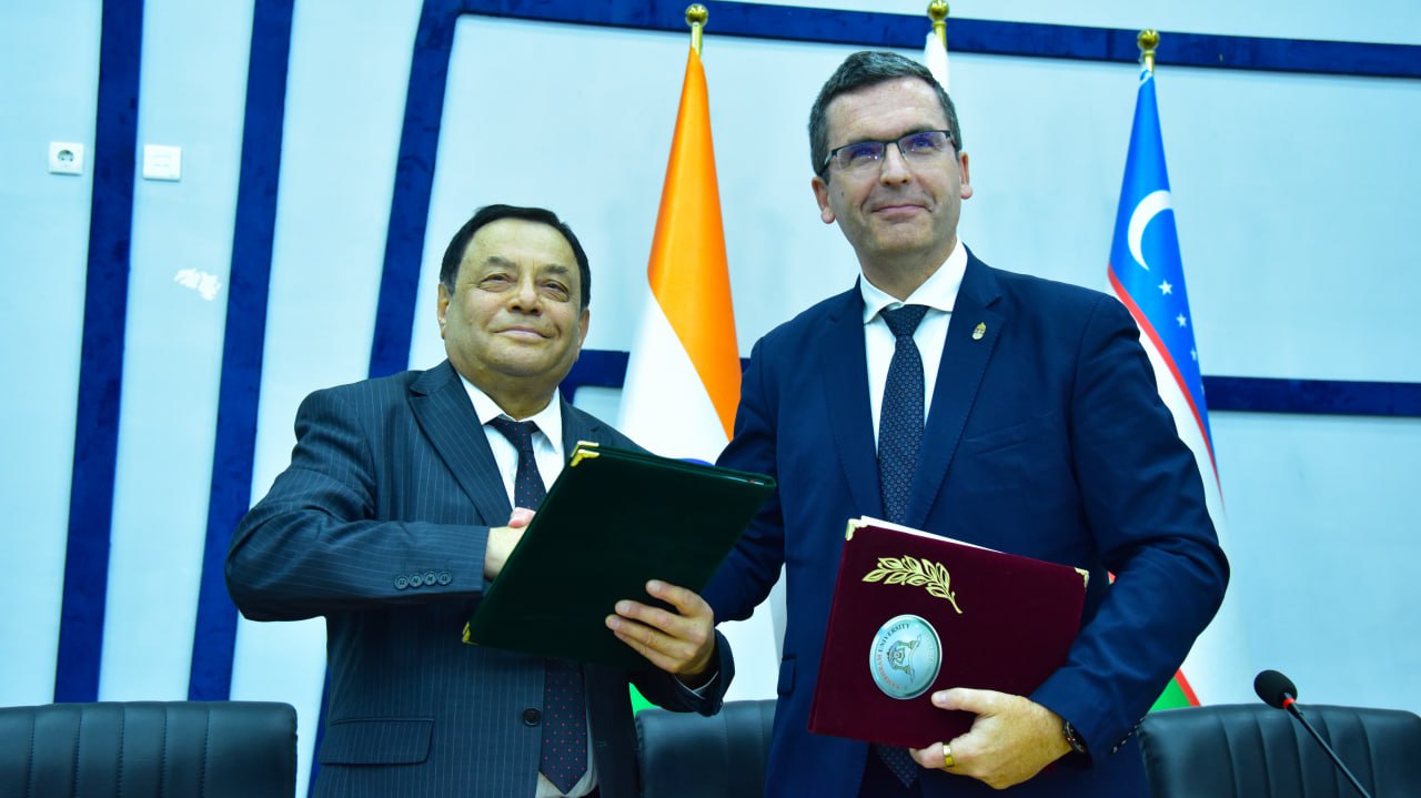 🌏 Xalqaro hamkorlik doirasida memorandum imzolandi...